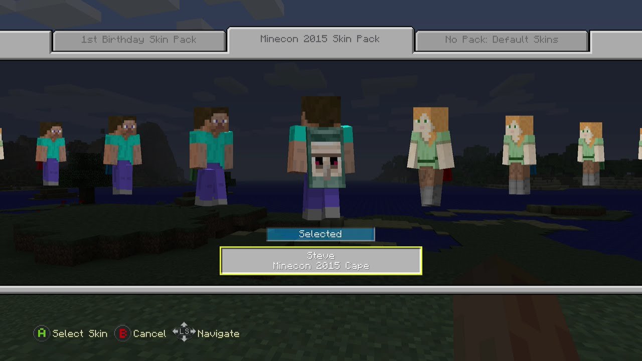 mineconMinecraft Gratis: Pack Minecon para Minecraft - Xbox One y 360
