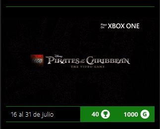 legoPirates_julio_17 Games with Gold: Juegos para xbox en Julio