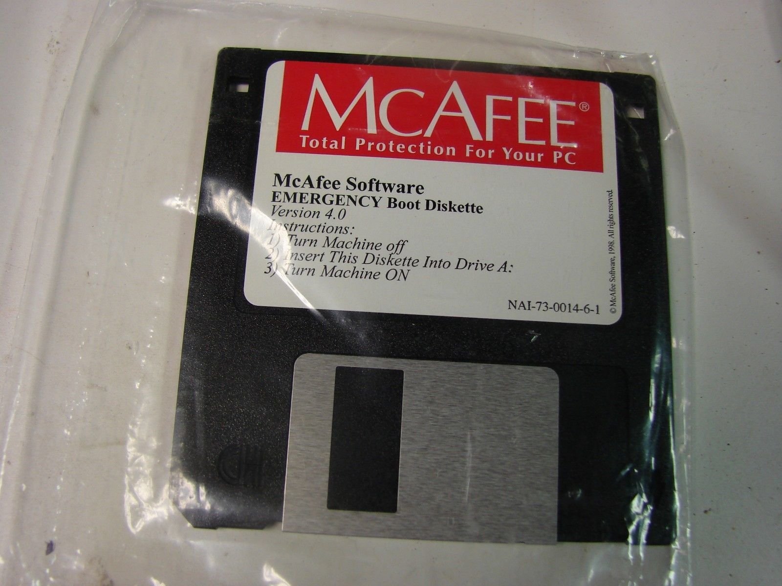 Mcafee_diskette Seguridad: La importancia de proteger tu ordenador en los tiempos actuales