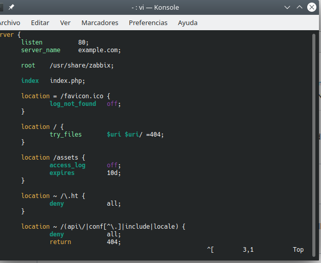 Cosvernauta_pantalla14_zabbix_Configuracion HOWTO: Cómo instalar Zabbix 5.0 en diferentes distros de Linux - Parte 1
