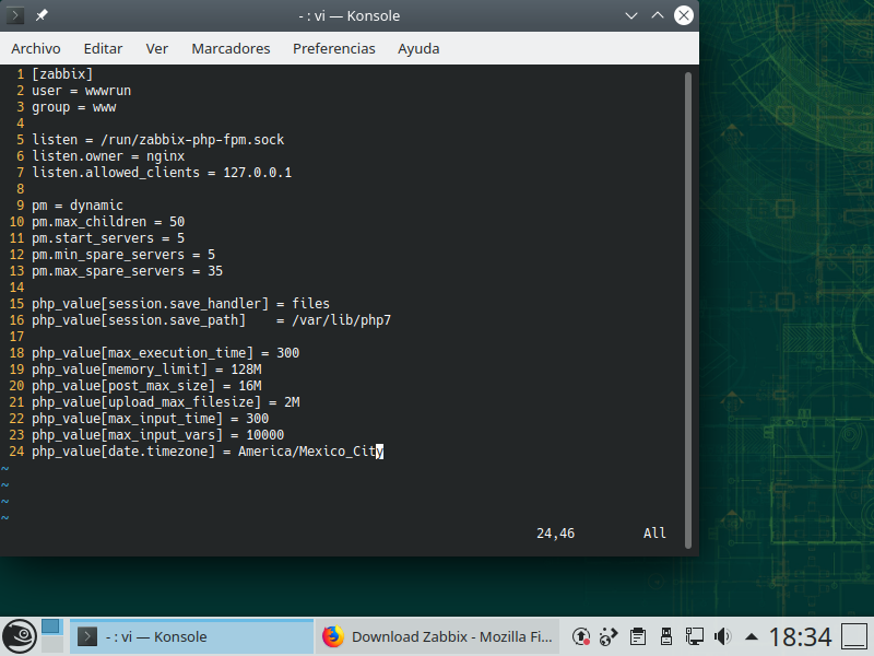 Cosvernauta_pantalla16_zabbix_Configuracion HOWTO: Cómo instalar Zabbix 5.0 en diferentes distros de Linux - Parte 1