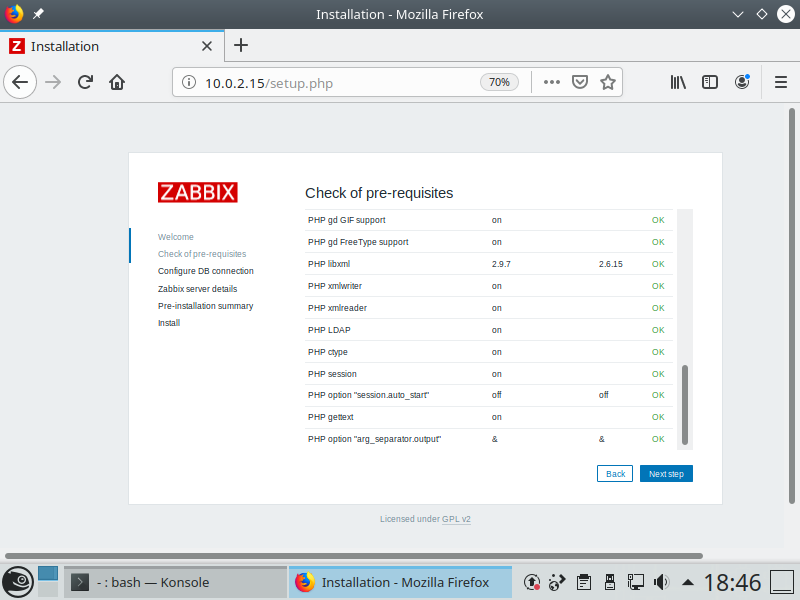 Cosvernauta_pantalla20_setup HOWTO: Cómo instalar Zabbix 5.0 en diferentes distros de Linux - Parte 1