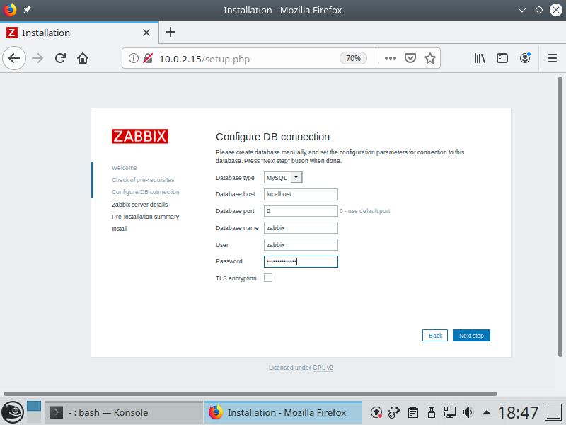 Cosvernauta_pantalla21_setup HOWTO: Cómo instalar Zabbix 5.0 en diferentes distros de Linux - Parte 1