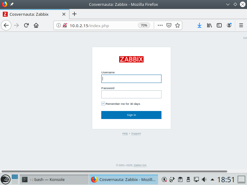 Cosvernauta_pantalla28_setup HOWTO: Cómo instalar Zabbix 5.0 en diferentes distros de Linux - Parte 1