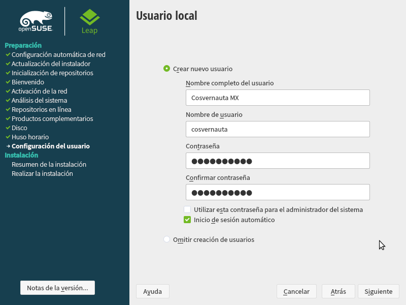 Pantalla14_Cosvernauta Review: Realizamos el unboxing de la última versión de openSUSE Leap 15.2