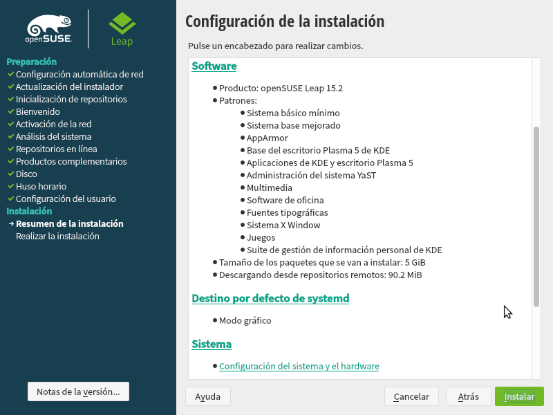 Pantalla17_Cosvernauta Review: Realizamos el unboxing de la última versión de openSUSE Leap 15.2