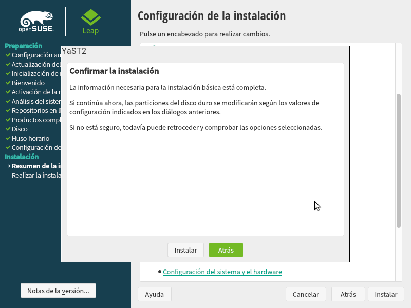 Pantalla18_Cosvernauta Review: Realizamos el unboxing de la última versión de openSUSE Leap 15.2