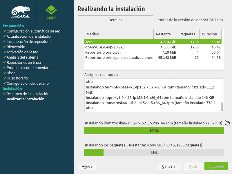 Pantalla19_Cosvernauta Review: Realizamos el unboxing de la última versión de openSUSE Leap 15.2