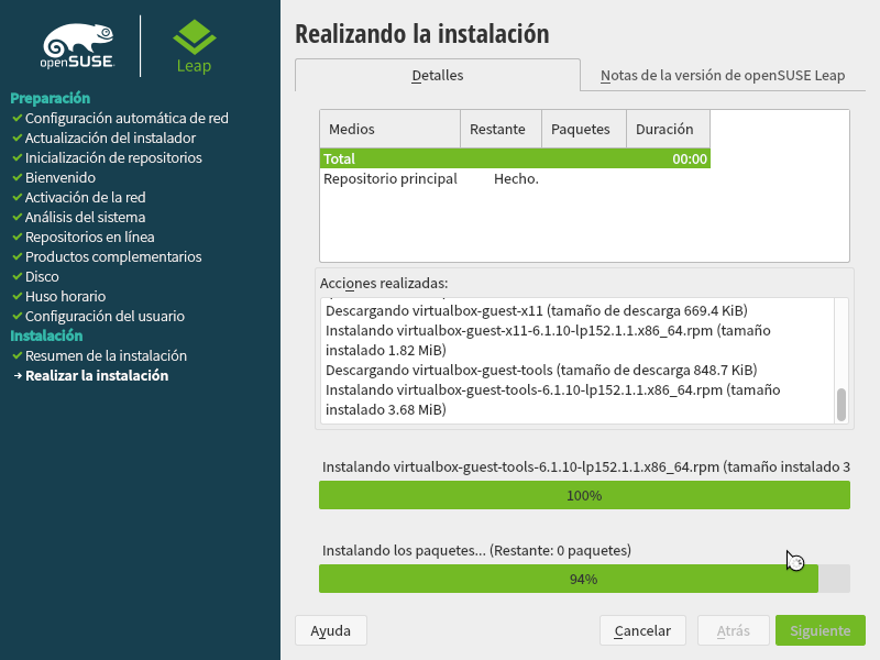 Pantalla20_Cosvernauta Review: Realizamos el unboxing de la última versión de openSUSE Leap 15.2